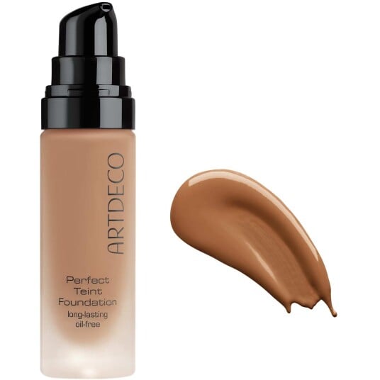 Artdeco Perfect Teint Foundation 85 Warm Butter Pecan 20ml - Fuktighetsgivende og Matt Artdeco Perfect Teint Foundation 85 Warm Butter Pecan 20ml - Fuktighetsgivende og Matt