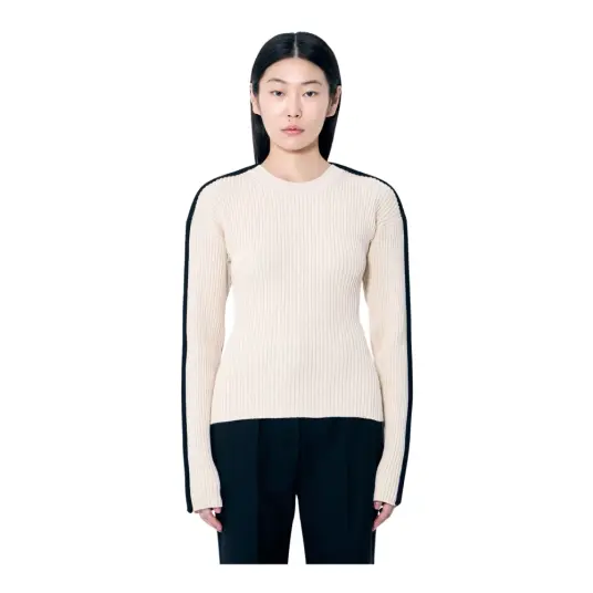 Sportmax Dame Strikkevarer Beige L, Sportmax Dame Strikkevarer Beige L,