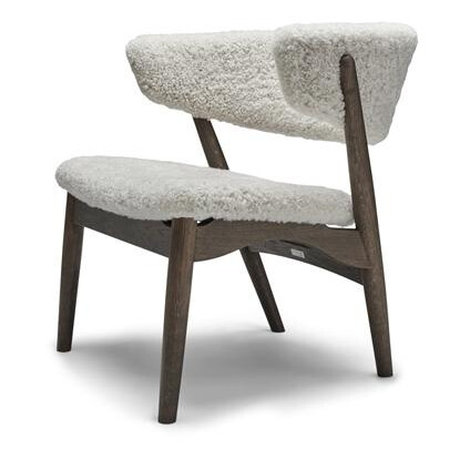 Sibast Furniture Sibast Furniture No 7 Lenestol Heltrukket Mørkoljet Eik og Saueskinn Kort Måneskinn Sibast Furniture Sibast Furniture No 7 Lenestol Heltrukket Mørkoljet Eik og Saueskinn Kort Måneskinn