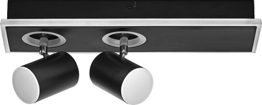Ledvance Decor Mars tak og veggspotlight 2 spotlights svart