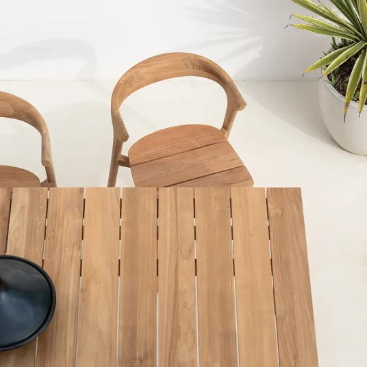 Ethnicraft Bok Spisebord 250x100 cm Teak Ethnicraft Bok Spisebord 250x100 cm Teak