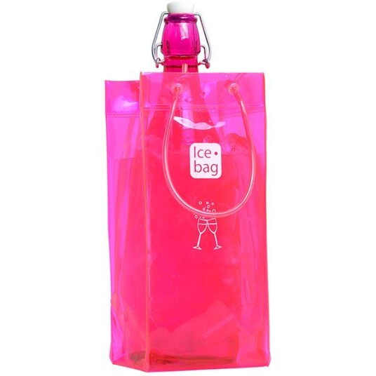 Ice Bag Champagnekjøler rosa