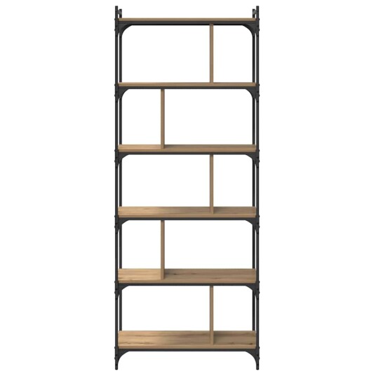 Bokhylle artisan eik 76 x 32 x 192 cm Konstruert tre