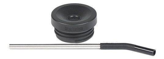 Klean Kanteen  TKWIDE lokk + sugerør rustfri/svart