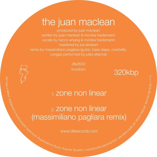 The Juan Maclean What Do You Feel Free About Zone Vinyl