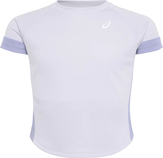 Asics Girls Tennis Ss Top Purple XL