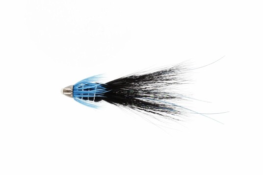 Flies Franc N Snelda Black/Blue Tube 0.5" Black/blue
