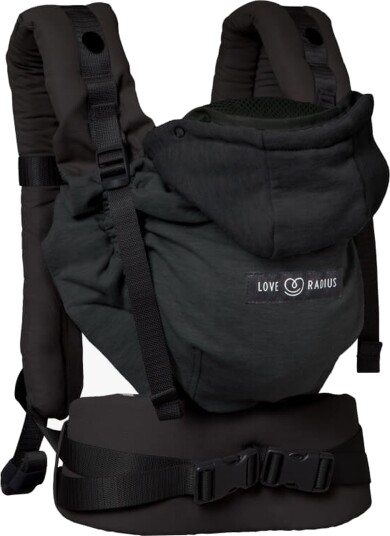 Love Radius HoodieCarrier 2 Bæresele Black Forest Love Radius HoodieCarrier 2 Bæresele Black Forest