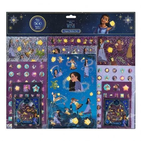 Undercover Disney Wish Super Sticker Sæt 6600000066