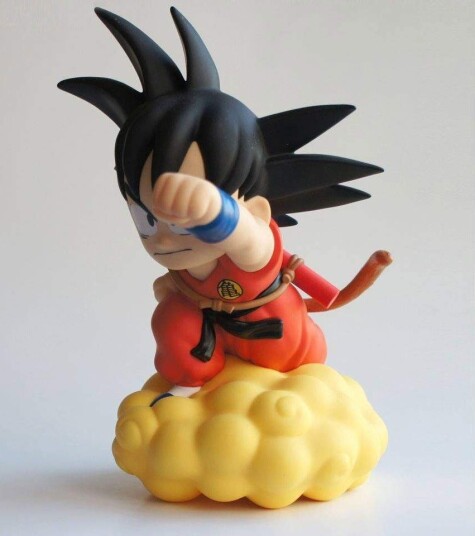 Northix Dragon Ball Goku Kinton Cloud Sparebøsse Figur 22 cm