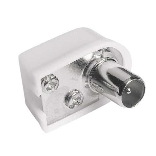 Antenneplugg for TV han vinklet 75ohm