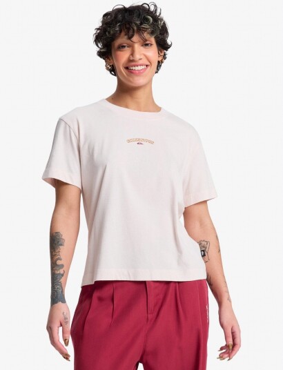 Quiksilver Standard Ss Tee Pink S