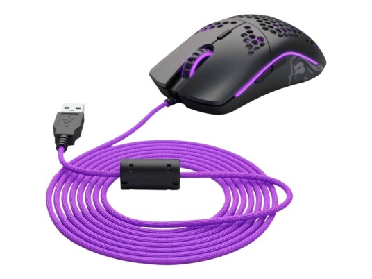 Glorious Ascended V2 Purple USB-kabel for Trackball mus