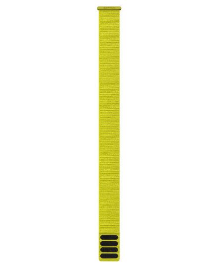 Garmin UltraFit nylonremmer 26 AMP Yellow AMP Yellow one_size Garmin UltraFit nylonremmer 26 AMP Yellow AMP Yellow one_size