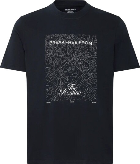 Blend Bhleyton S/S Graphic Tee BLACK BEAUTY L Blend Bhleyton S/S Graphic Tee BLACK BEAUTY L