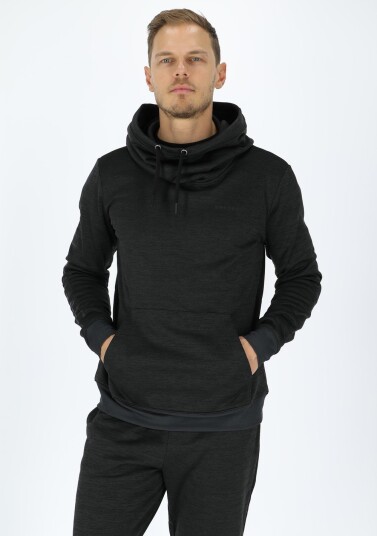 Swedemount Training Logo Hood Charcoal Melange/Charcoal Mela M Hoodies Swedemount Training Logo Hood Charcoal Melange/Charcoal Mela M Hoodies