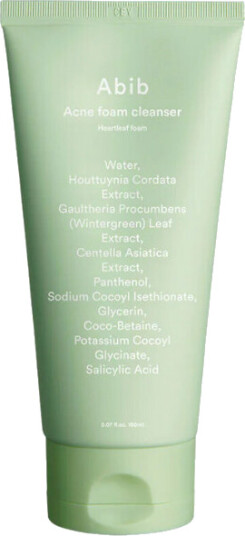 Abib Acne Foam Cleanser Heartleaf