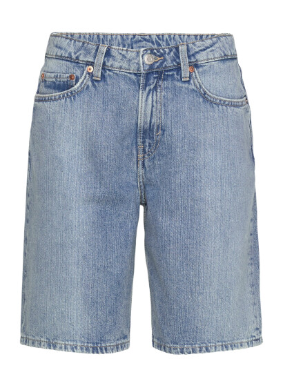 Weekday Monterey Denim Shorts - Blue - 24