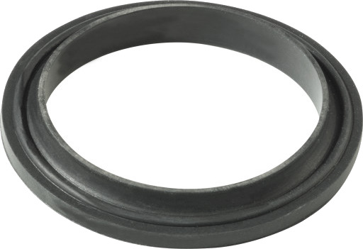 Flenspakning, gummi. Passer for 15–35 liter 65 mm