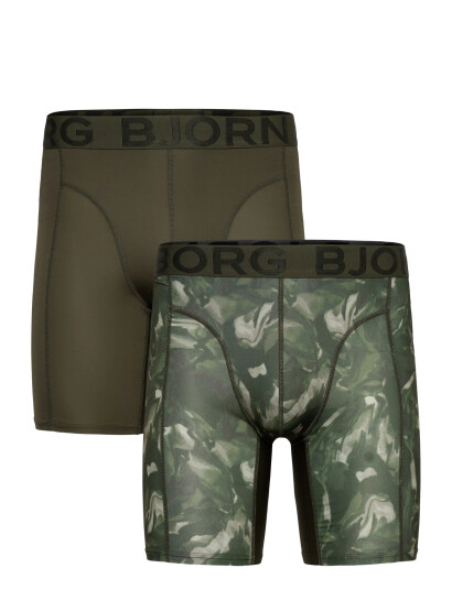 Björn Borg Sports Lightweight Long Leg Boxer 2P   Multi/patterned   XL