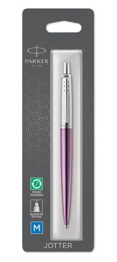 Parker Jotter Ballpoint Pen  Victoria Violet  Medium Point Blå Ink