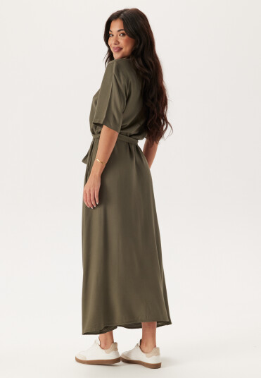 Happy Holly Viscose Belted Shirt Dress Happy Holly Viscose Belted Shirt Dress
