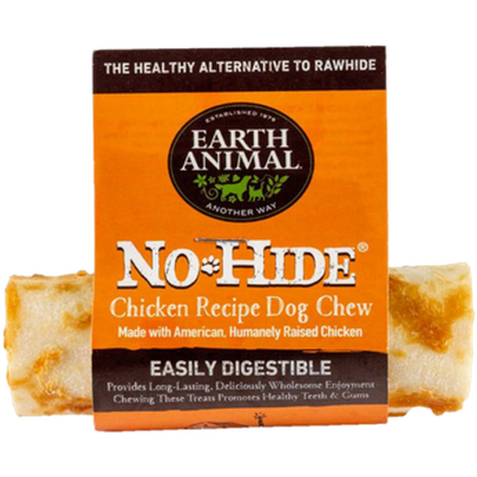Earth Animal No-Hide Kyllingtygg 17 cm Sunn Hundesnacks