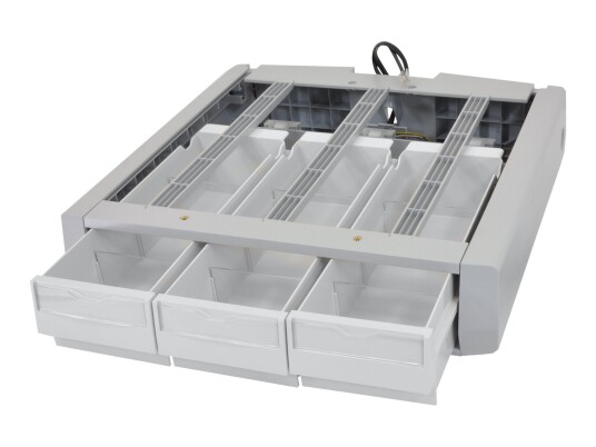 Ergotron Supplemental Triple Drawer monteringskomponent - grå, hvit