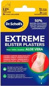 Scholl Extreme Blister Plasters with Aloe Vera   5 stk.