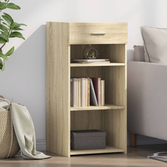 Skjenk sonoma eik 45x42,5x93 cm konstruert tre 8721102652240