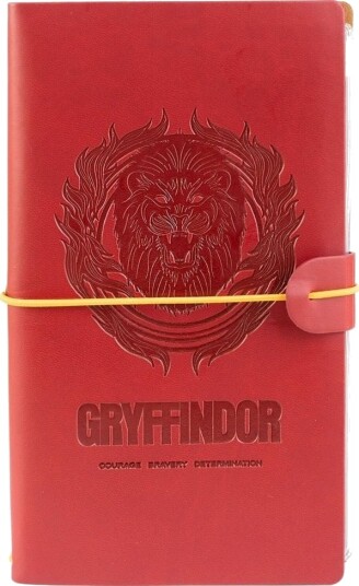 Harry Potter I Lær Reise Notatbok Gryffindor 12 X 19,6 Cm Rød Harry Potter I Lær Reise Notatbok Gryffindor 12 X 19,6 Cm Rød