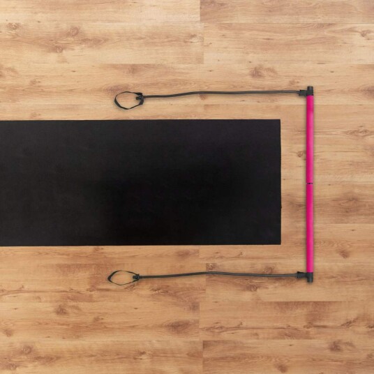 Pilatesstang med motstandsbånd Pilatesstang med motstandsbånd