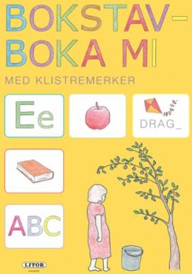 Bokstavboka mi med klistremerker