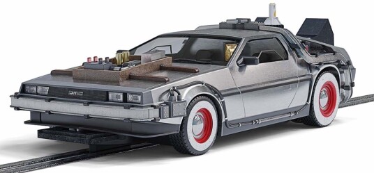 Scalextric DeLorean Tidsmaskin Analog Racer 1:32 Scalextric DeLorean Tidsmaskin Analog Racer 1:32