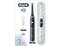 Oral-B iO Series 7 DUO - Elektrisk tannbørstesett - Sort Onyx og Hvit - 2 stk. Oral-B iO Series 7 DUO - Elektrisk tannbørstesett - Sort Onyx og Hvit - 2 stk.