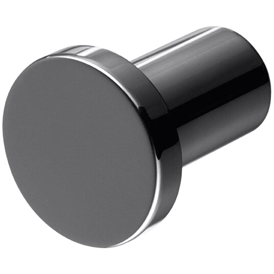 Tapwell Ta243 Håndklekrok Large Black Chrome Tapwell Ta243 Håndklekrok Large Black Chrome