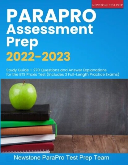 Parapro Assessment Prep 2022-2023 Av Newstone Parapro Test Prep Team