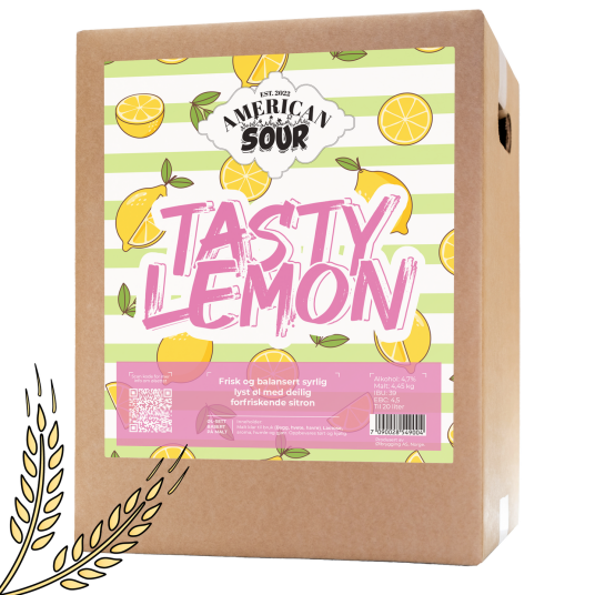 Ølbrygging As Tasty Lemon allgrain ølsett American Sour