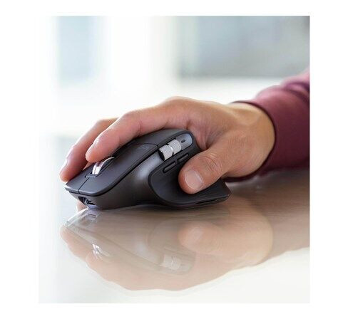 Logitech Mx Keys Combo For Business - Tastatur- Og Mussett - Bakbelysning - Trådløs - Bluetooth Le - Qwerty - Storbritannia - Grafitt
