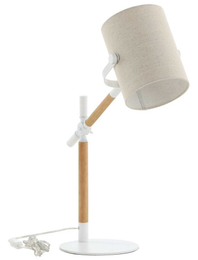 Venture Home Design Dennis bordlampe Beige/hvit 1674653-02-0 1674653-01-0