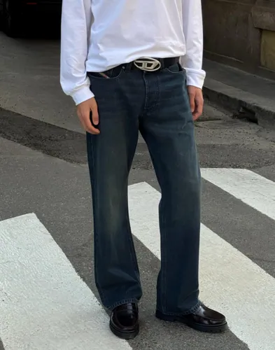 Diesel 1980 D Eeper Straight leg jeans Blå