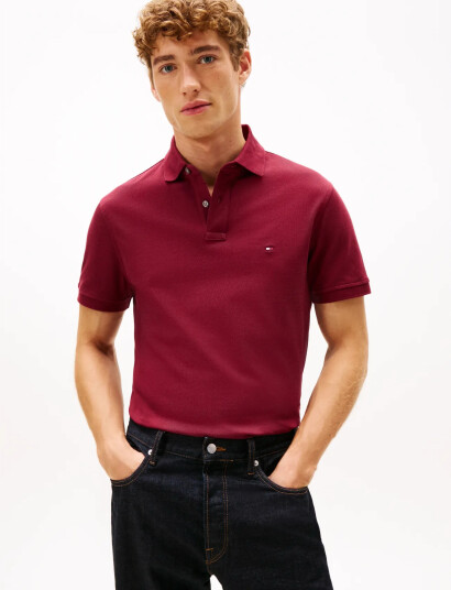 Tommy Hilfiger 1985 Regular Polo Burgundy XL