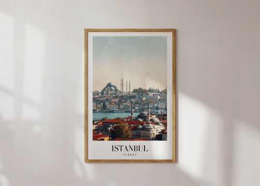 Plakat Istanbul bybilde