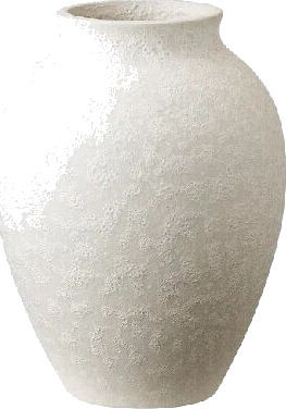 Knabstrup Keramik Knabstrup vase 12,5 cm hvit Knabstrup Keramik Knabstrup vase 12,5 cm hvit