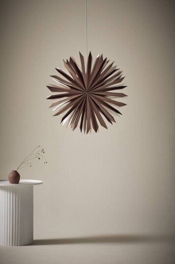 Jotex SIRIUS julestjerne, diameter 60 cm Brun 1690328-04-0 1690328-05-0
