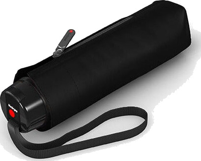 Knirps T.020 Mini Paraply Svart