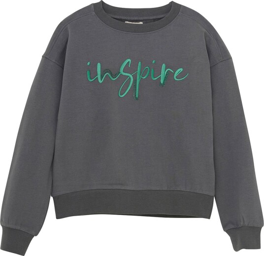Creamie Collegegenser Iron Gate Creamie 8 år 128 Collegegenser Grå