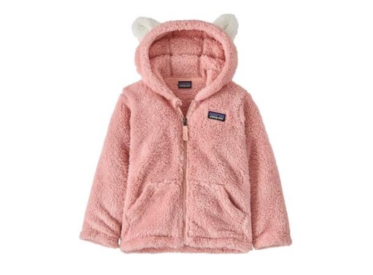 Patagonia Baby Furry Friends Hoody Mallow Pink 4år