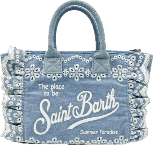 MC2 Saint Barth Dame Vesker Blå ONE SIZE,