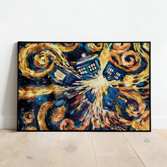 Doctor Who Plakat Exploding Tardis - 91,5 x 61 cm